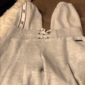 EUC sz s Betsey Johnson gray sweatpants